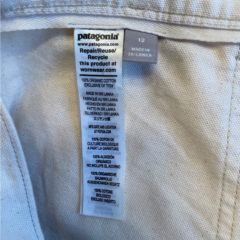 Patagonia Ivory Organic Cotton Stand Up Shorts - Picture 5 of 8